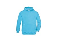 B&C hooded sweater kids met kap en kangeroezal